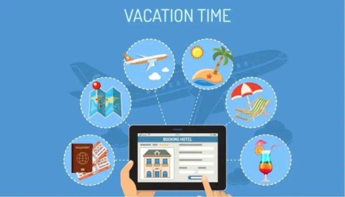 Online vacation planning apps with real-time updates